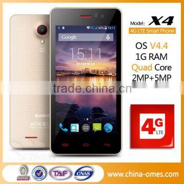 X4 Android 4.4 Quad Core Unlocked 4G LTE smart phone IPS screen