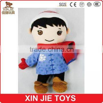 cute plush doll 2015 nice soft doll with adress cheap boy doll toy