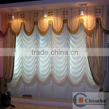 european style manual water-wave roman blinds mechanism