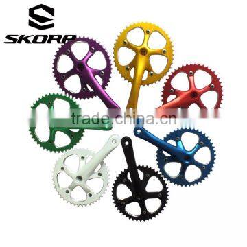 Fixed Gear Bike Chain Ring Bicycle Crankset Bike Chainwheel&crank