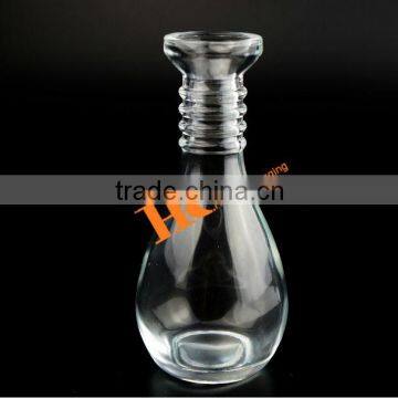 Curved Aromatherapy Reed Diffuser Fragrance Glass Bottle 100ml