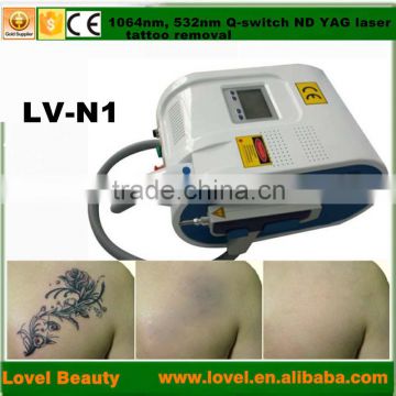 Competitive price new technology hot products for 2015 Q-Switched ND YAG Laser Tattoo Removal Machine                        
                                                Quality Choice