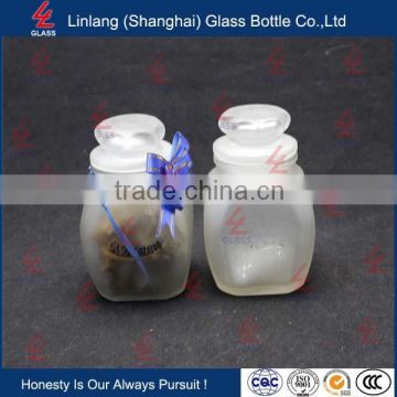 Empty Top Grade Storage Glass Jar with Tap