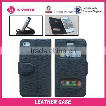 wholesale for iphone 4 PU leather filp case