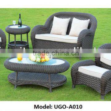 Hot china Modern round rattan furniture sofa UGO-010