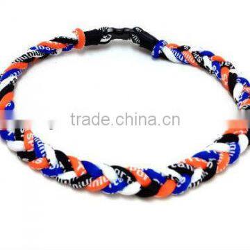 Triple Braided Titanium Sports Necklace,quad Titanium Sports Necklace,titanium Necklace Making