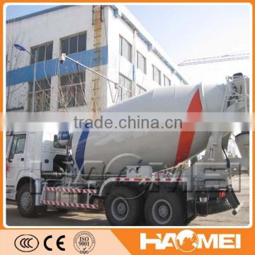 Easy to Operate 10 Cubic Meters HOWO standard concrete mixer truck Vehicle