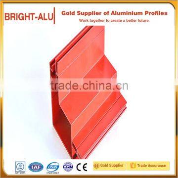 Aluminum frame building curtain wall and operable window tempered insulated glass