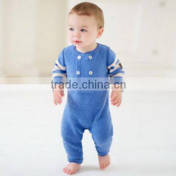 DB242 dave bella baby clothes kid clothing autumn cotton infant clothes baby one-piece knit baby romper baby coverall babysuits