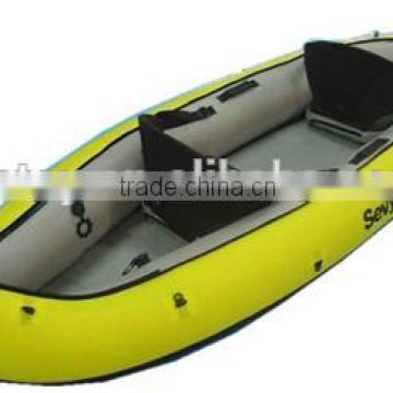 water sport inflatable plastic canoe