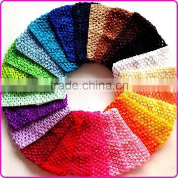 Fashion Baby Headband Handmade Crochet Elastic Hairband Girl Gift 7CM