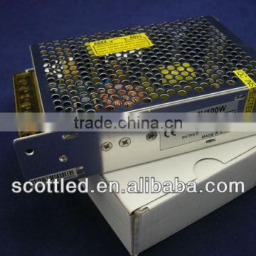 CE ROHS approved 100W 12V Switching Power Supply,Aluminum frame,Current Output 8.5A,Size199*98*42mm,Weight 485g