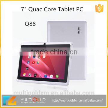 7inch A33 quad core 512+8G wifi android tablet