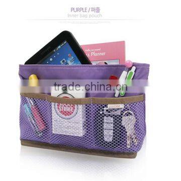 Polyester Fabric Organizer Cosmetic Bag