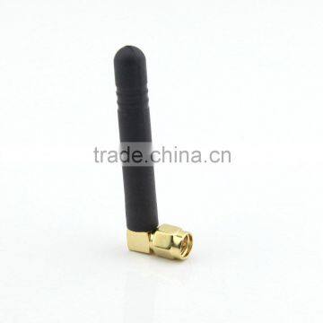 433MHZ GSM GPRS SMA Male Plug Right Angle Antenna