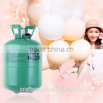 2015 good reputation disposable helium gas cylinder for Christmas