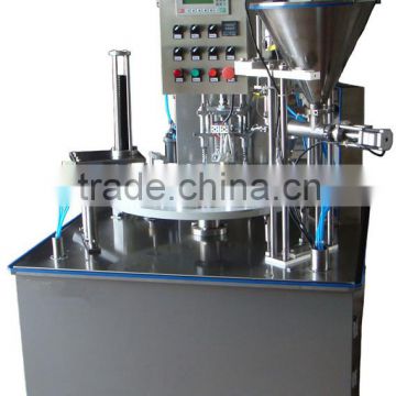 Rotary Type Automatic Cup Filling Sealing Machine