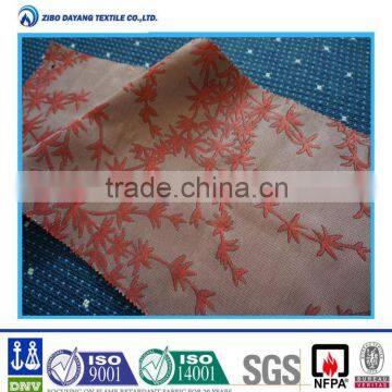 100% polyester fire retardant jacquard curtain shandong furniture