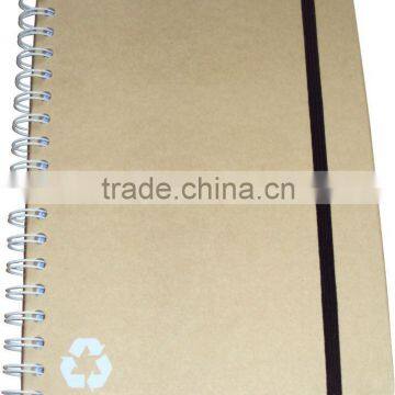 Sell popular spiral notebook with elastic band,Wenzhou,2014 notebook