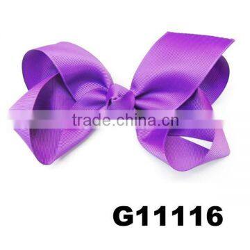 girls big hair grosgrain ribbon hair bows with clips