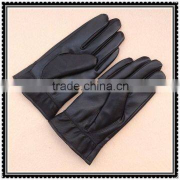 fashion men stylish leather glove lamb