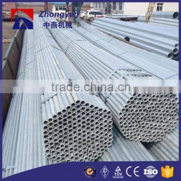 50mm galvanized steel tube steel gi pipe for galvanized steel tube sheds