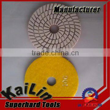 100mm Diamond Floor Resin Hand Polishing Pads for Stone Grinding photo-4