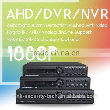 FHD 1080p DVR 16 Channel H.264 for AHD CCTV camera system standalone net viewer DVR