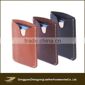 OEM Wholesale custom high quality men pocket business card holder