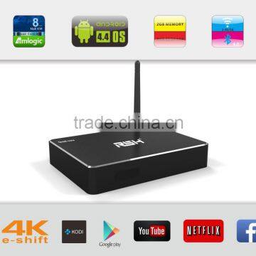 Amlogic S812 4K Android box 3d blue-ray media player 2GB RAM 8GB ROM preinstall Kodi &XBMC with Wifi&Bluetooth&Miracast