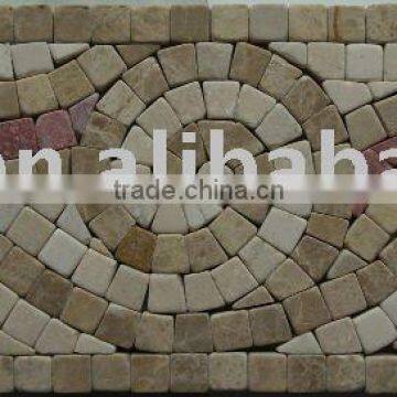 Lava Mosaic Border line Art Marble Mosaic YFL071