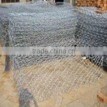 electro galvanized hexagonal stone cage
