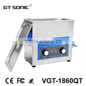 GT SONIC China manufacturing VGT-1860QT 6L Ultrasonic guns cleaning machine