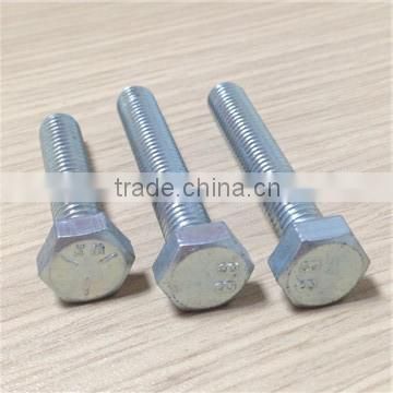 carbon steel hex bolt grade 8.8 din933