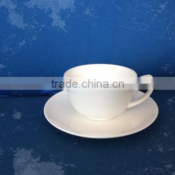 160cc tangshan manufacturer customized ceramic Bone China Cup&Saucer Set