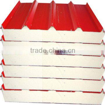 B.R.D New materials Fireproof wall panel roof panel PU Polyurethane Sandwich Panels