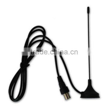 UHF VHF TV Antenna 2.5dBi With IEC Male Connector