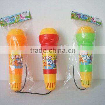 all kinds of plastic echo microphone toys ( echo karaoke toys, plastic sound toys)