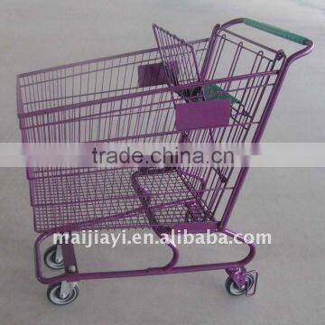 190 Liters American supermarket trolley