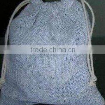 Jute shopping pouch