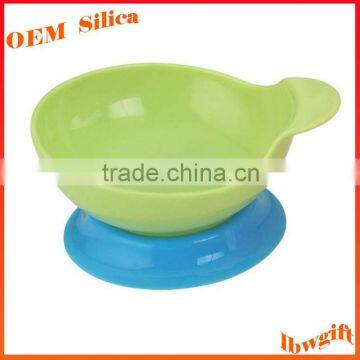 Welcome custom FDA silicone kitchenware Eco-friendly kids silicone bowl