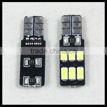 Single Canbus 6 SMD White LED Interior Dome T10 194 168 w5w 501 wedge light bulb