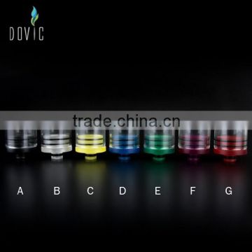 Colorful eco-friend wide bore drip tips ,hurricane 510 glass drip tip with huge vapor