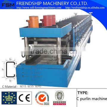 C Profile Purlin Roll Forming Machine