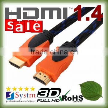 HDMI 1.4 hdmi cable 1080p with high speed