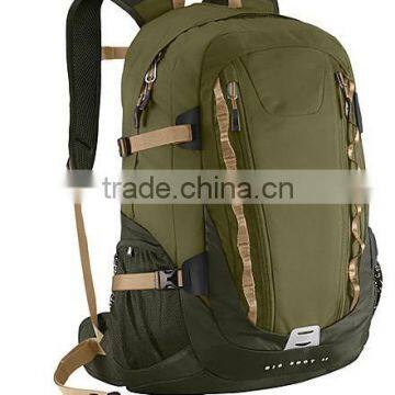 Durable fashion style polyester mountain backpack 2015