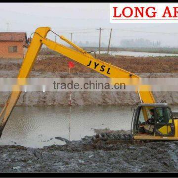 Long arm,boom,extension jib amphibious excavator ,Swamp excavator,canal dredge excavator