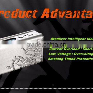best selling hot chinese products TC 50W e Cig device e cigarette box MOD Variable Voltage Battery
