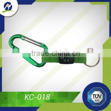 Printed Carabiner Lanyard With Compass photo-2