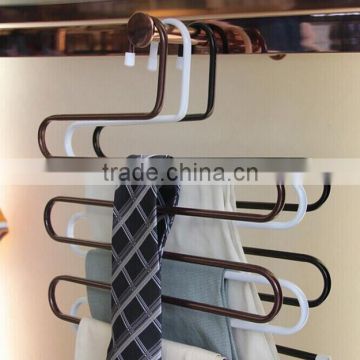 Hot selling metal S type trousers rack